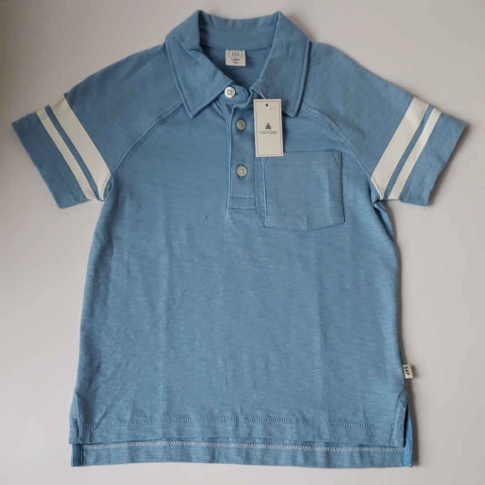 BABY GAP NWT Blue Polo Size 4T